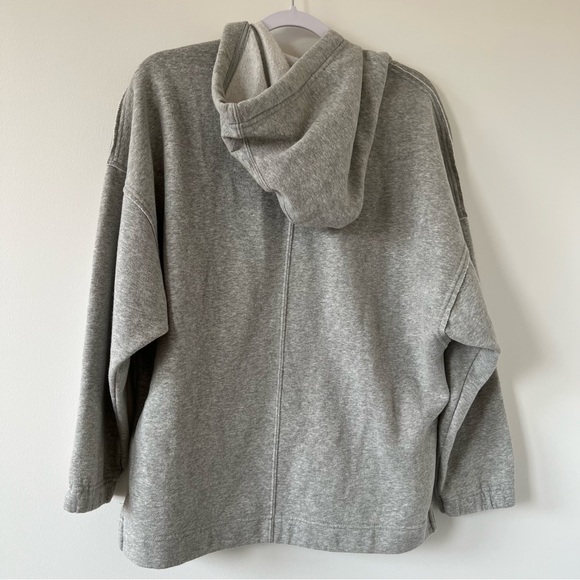 Free People Movement Chill Out Gray Hoodie Pullover Sweatshirt - Picture 6 of 8